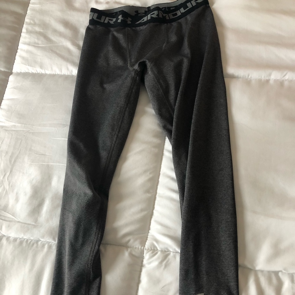 Boy gray Under Armour Leggings